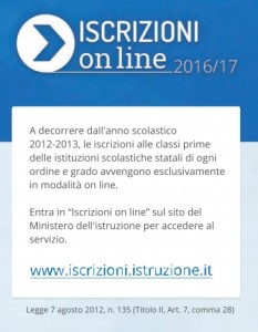 iscrizioni